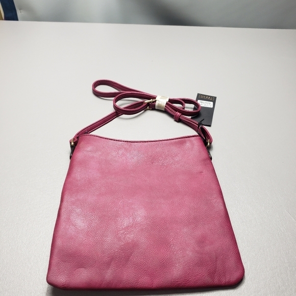 New Deluxity los Angeles peta approved vegan crossbody bag - Picture 9 of 13